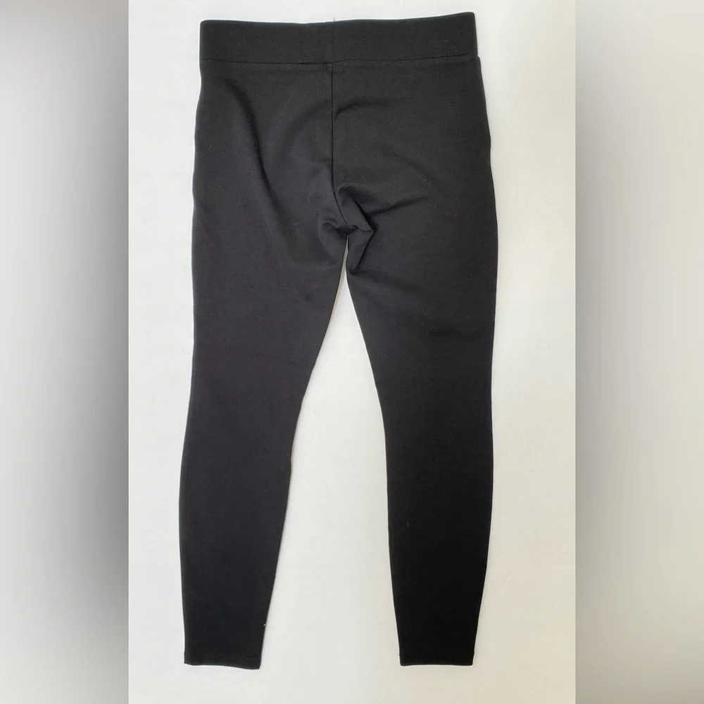 American Giant Black Ponte Slim Pant 6 - Picture 4 of 5